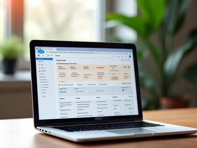 AI assistant automating CRM fields on a laptop screen